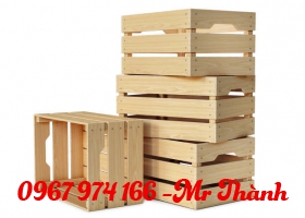Chỗ bán thùng gỗ pallet tại TPHCM uy tín, giá rẻ - 0967.974.166